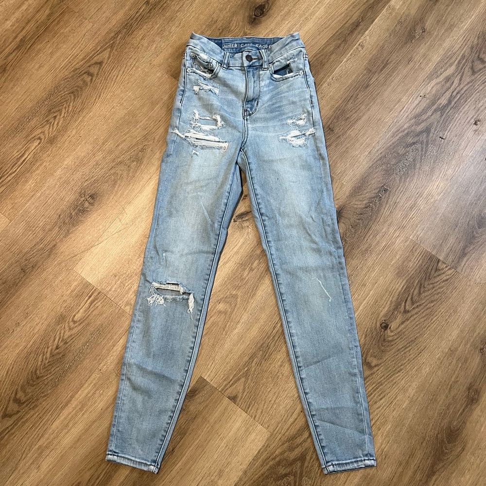 00 regular American eagle curvy high‎ rise jean next level stretch